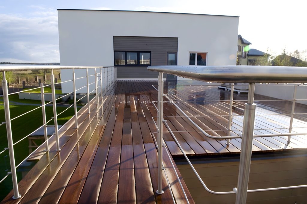 террасная доска тик